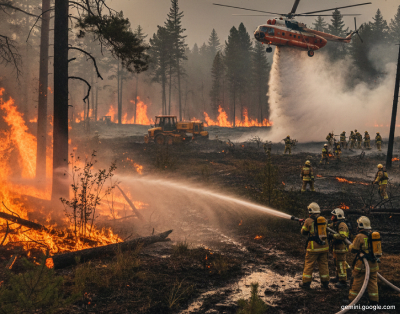 В России начнут по-другому оценивать ущерб от лесных пожаров