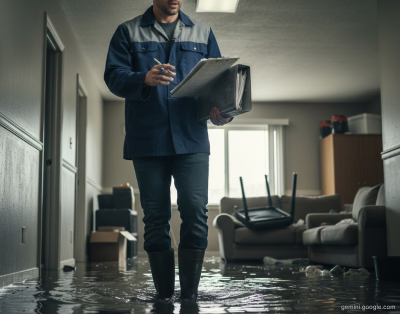 Оценка ущерба от залива квартиры водой