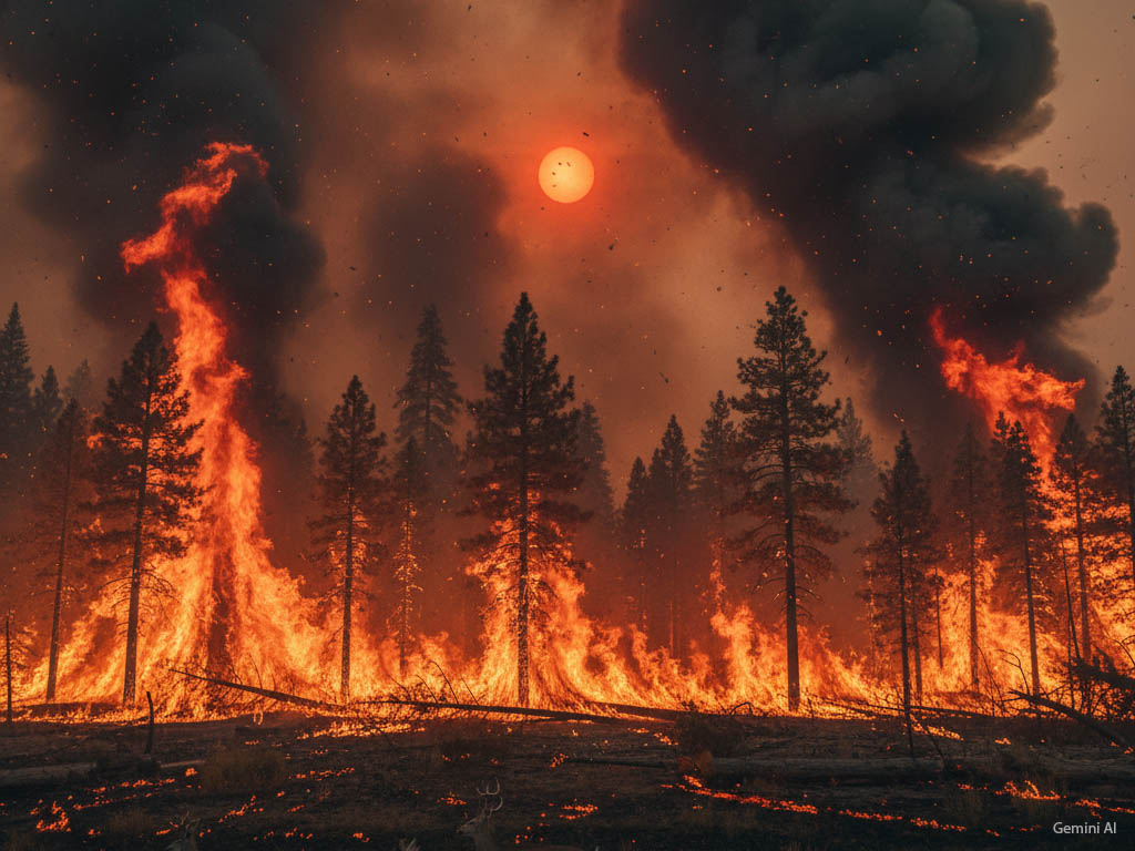 В России начнут по-другому оценивать ущерб от лесных пожаров